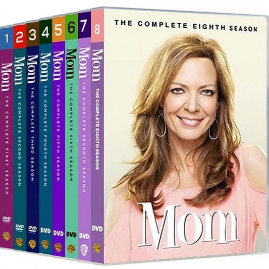 Mom: Seasons 1-8 [22-Disc DVD Collection] (Comedy, Drama, Family, Compatible with All Region DVD Players)