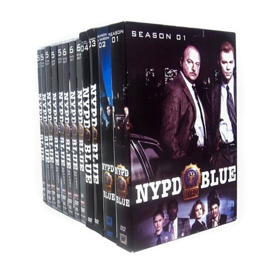 NYPD Blue Season 1-12 The Complete Series [DVD][63-Discs] (Drama/Crime, Compatible with all DVD players)