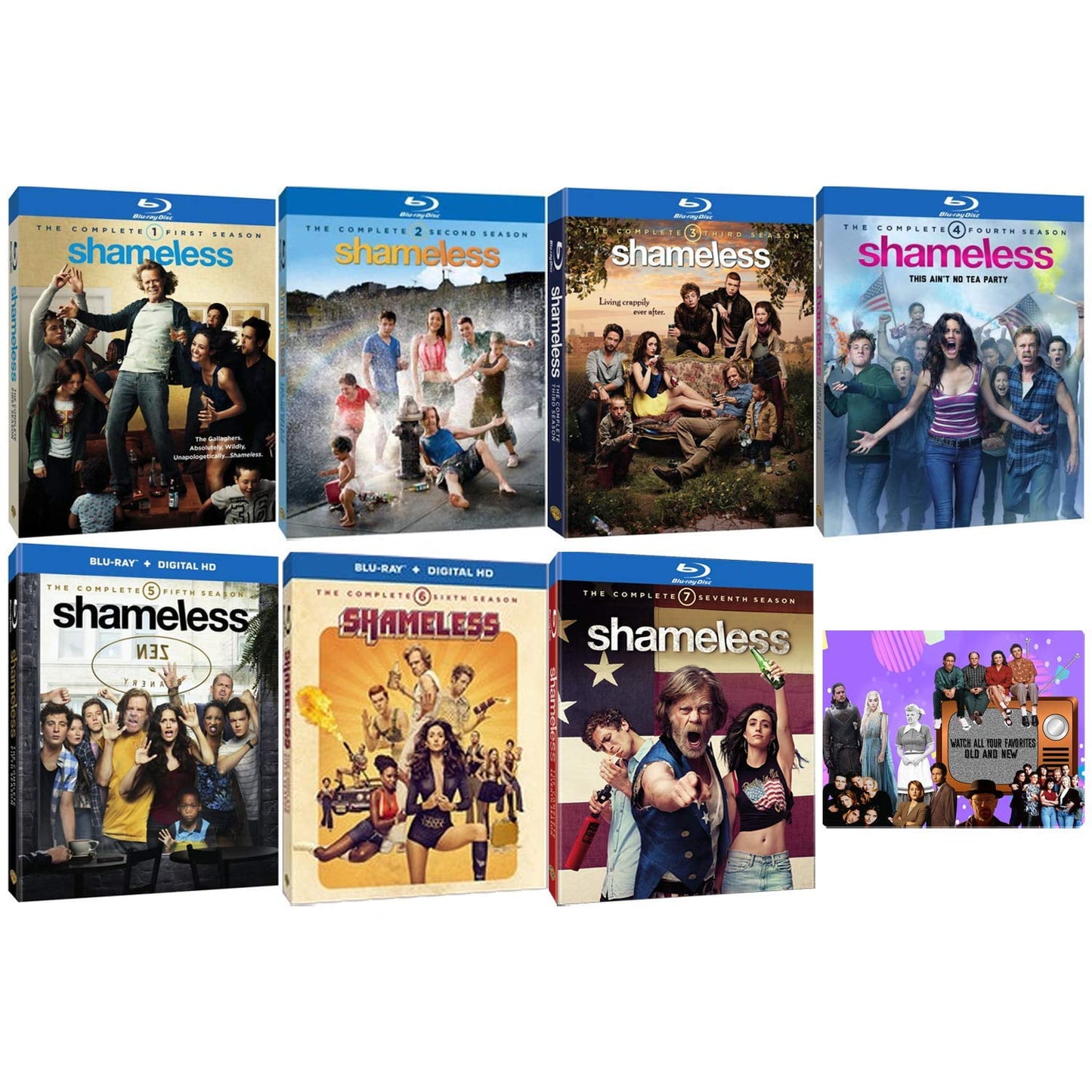 Shameless: The Complete Series Season 1-11 (Blu-ray)