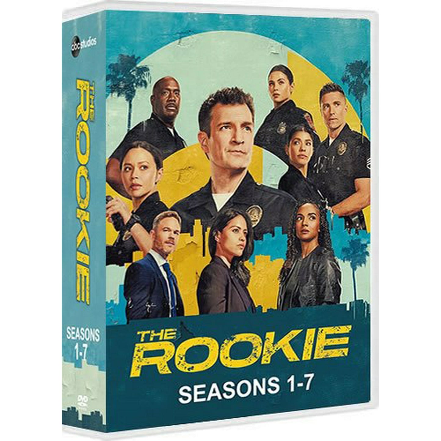 THE ROOKIE, The Complete series, Seasons 1-7 [DVD][25 Discs] (Crime, Drama, Action, Police Procedural, Compatible with All DVD Players)