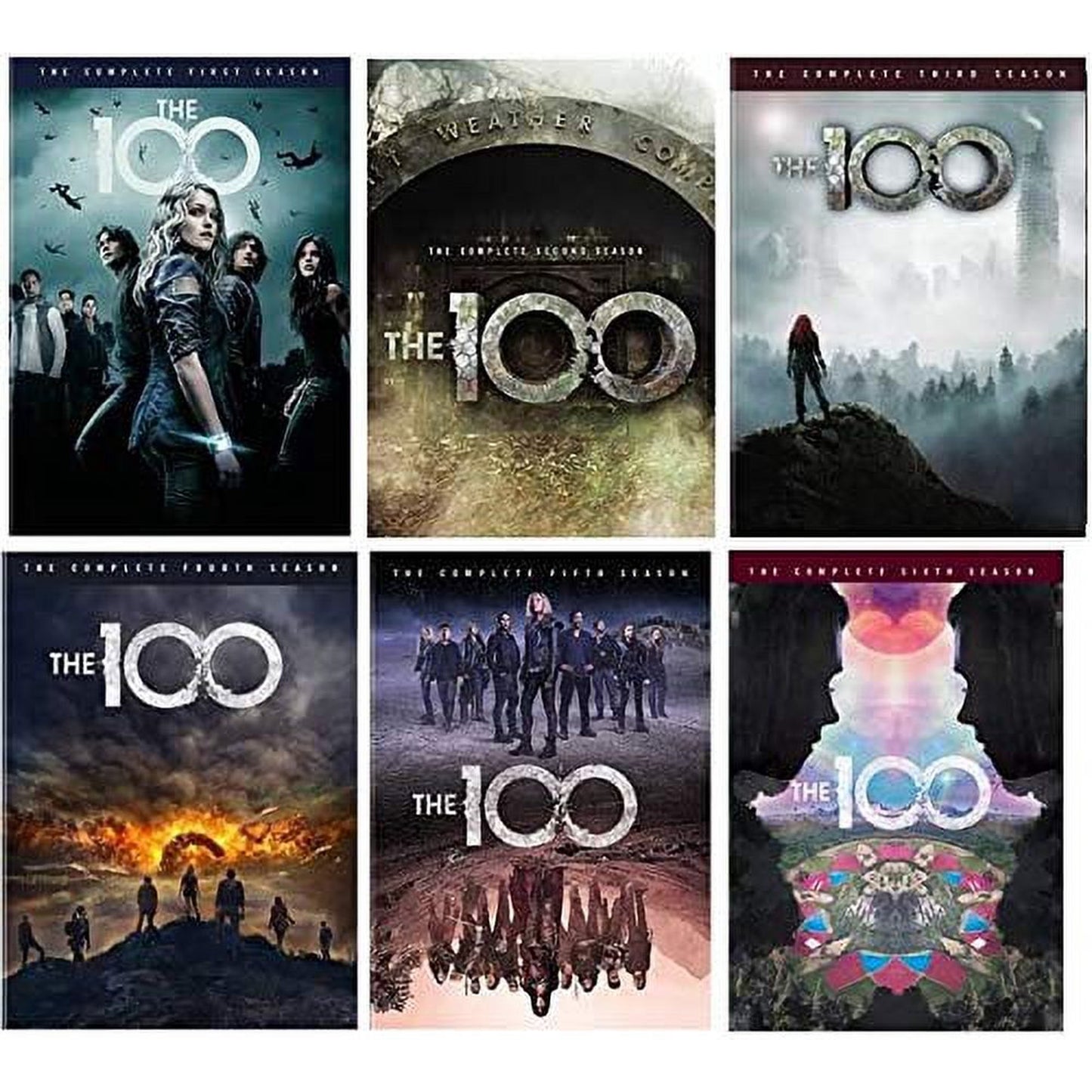 The 100: The Complete Series (DVD) Seasons 1-6