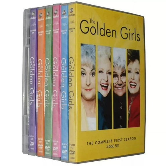 The Golden Girls: Complete Seasons 1¨C7 [21-Disc DVD Collection] (Comedy, Sitcom, Compatible with All Region DVD Players)