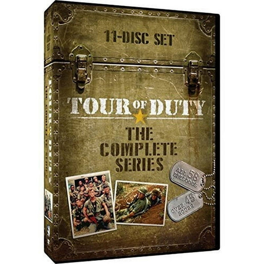 Tour of Duty The Complete Series [DVD][11 - Discs] (Drama/War, Compatible with all DVD players)