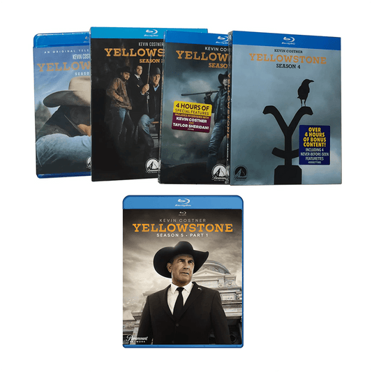 Yellowstone Complete Series Seasons 1-5 (Part 1 and Part 2) (Blu-ray)