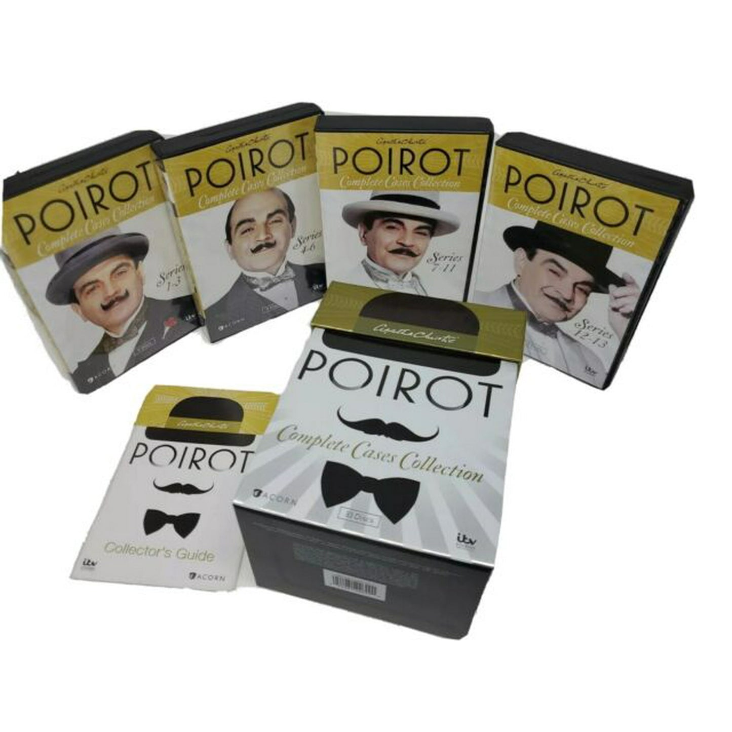 Agatha Christie's Poirot. DVD. 33 Disc Box Set