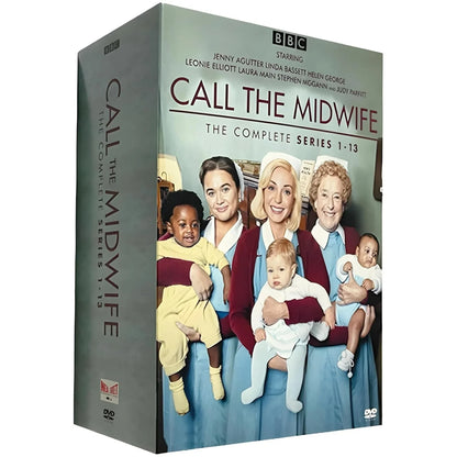 Call the Midwife S1-13 Collection [DVD/Blu-ray][38 Discs, Period Drama,Medical Drama]