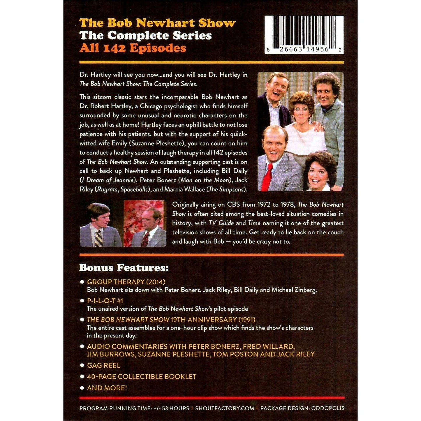 The Bob Newhart Show [DVD][19 Discs, Classic Sitcom]