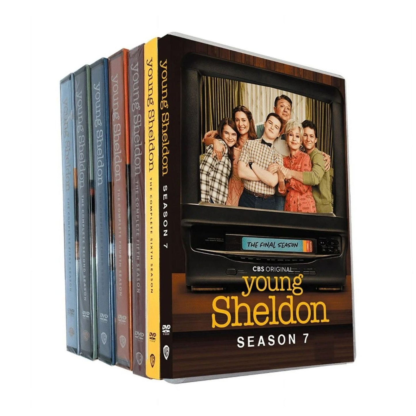 Young Sheldon Complete Series Season 1-7 (DVD) 14 Disc
