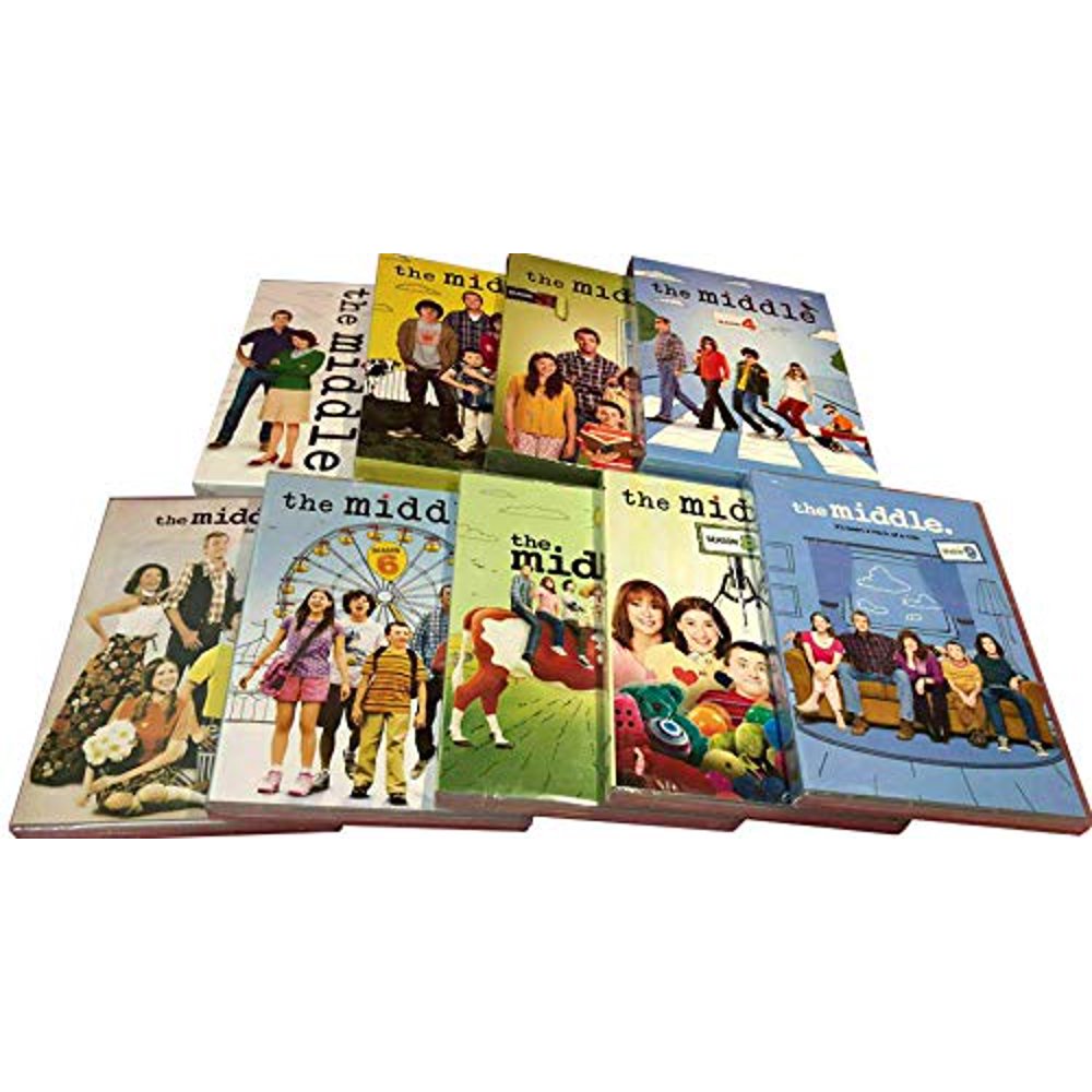 The Middle Complete Series Seasons 1-9 DVD + Free Bonus House of Cards Final Season DVD included
