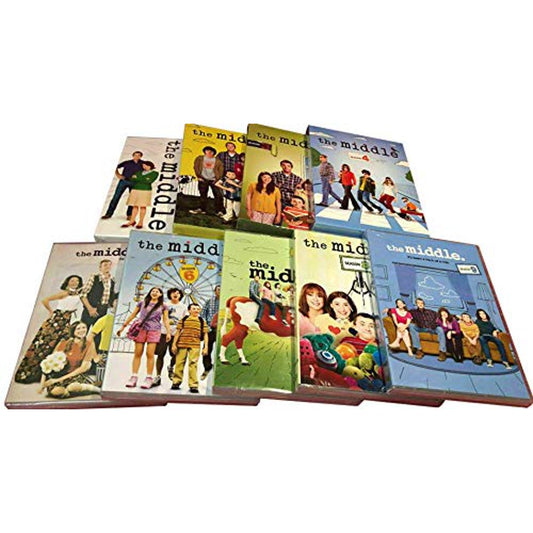 The Middle Complete Series Seasons 1-9 DVD + Free Bonus House of Cards Final Season DVD included