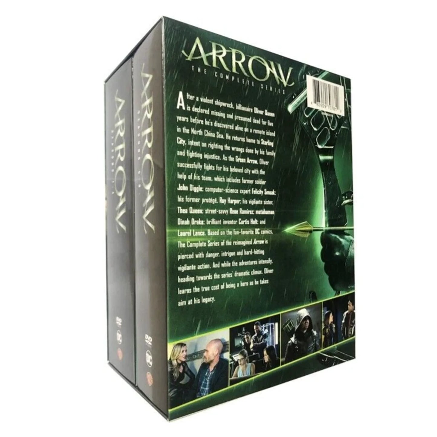 Arrow Season 1 - 8 [DVD][38 Discs,Action,Adventure,Science - Fiction]