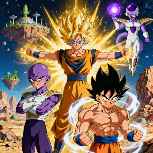 Dragon Ball Z: The Complete Seasons 1-9 [54-Disc DVD Collection] (Anime, Action, Adventure, Fantasy, Compatible with All Region DVD Players)