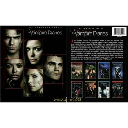 The Vampire Diaries Complete Series Season 1-8 Bundle Complete Series