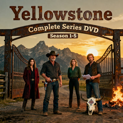 Yellowstone DVD Seasons 1-5 Complete TV Series