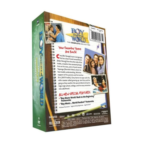 Boy Meets World Season 1-7: The Complete Series [DVD][22 Discs, Sitcom]