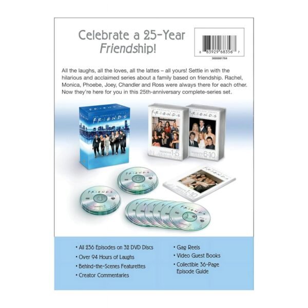 Friends: The Complete Series Season 1-10 (DVD),Comedy