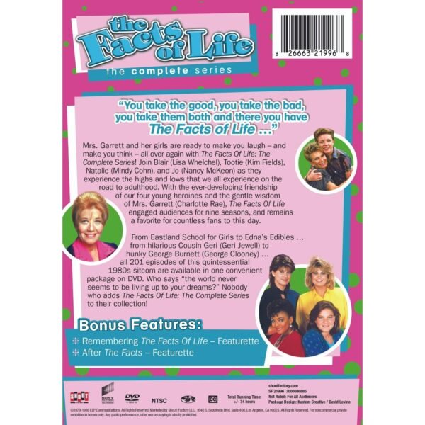 the Facts of Life - The Complete Series [DVD][26 - Discs] (Comedy, Compatible with all DVD players)
