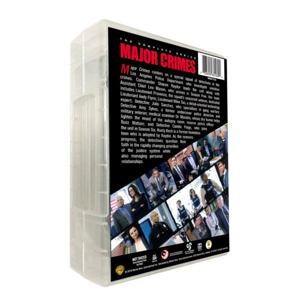 Major Crimes: The Complete Series Season 1-6 DVD