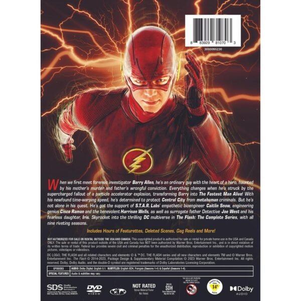 The Flash: The Complete Series (2014) (DVD)