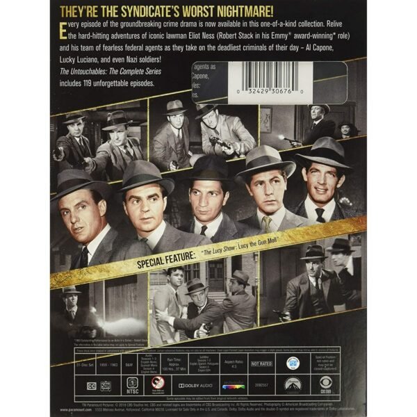 The Untouchables: The Complete Collection (DVD),Crime