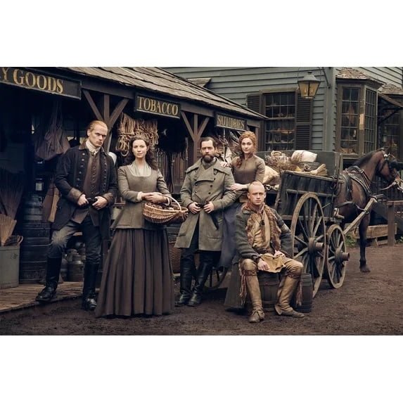 Outlander: The Complete Series Seasons 1-7 (Part 1 & Part 2) (DVD)