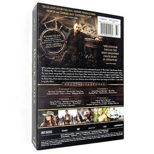 Black Sails Season 1-4 Complete Collection [DVD]£¬TV, DRAMA, ACTION/ADVENTURE