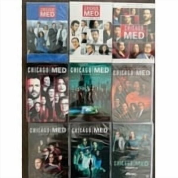 Chicago Med The Complete Series Seasons 1-9 ( DVD SET )
