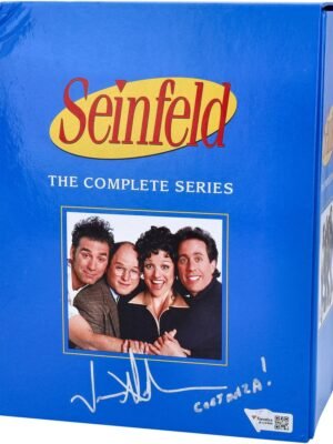 Jason Alexander Seinfeld Autographed DVD Set with Costanza Inscription
