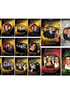 Murdoch Mysteries Season 1-16 + 3 Films [DVD][76 Discs, Period Crime Drama,Mystery]