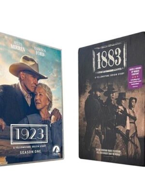 New Yellowstone Origin Story 1883 +1923 Season 1 ( DVD 7-Disc Box Set ) Region 1