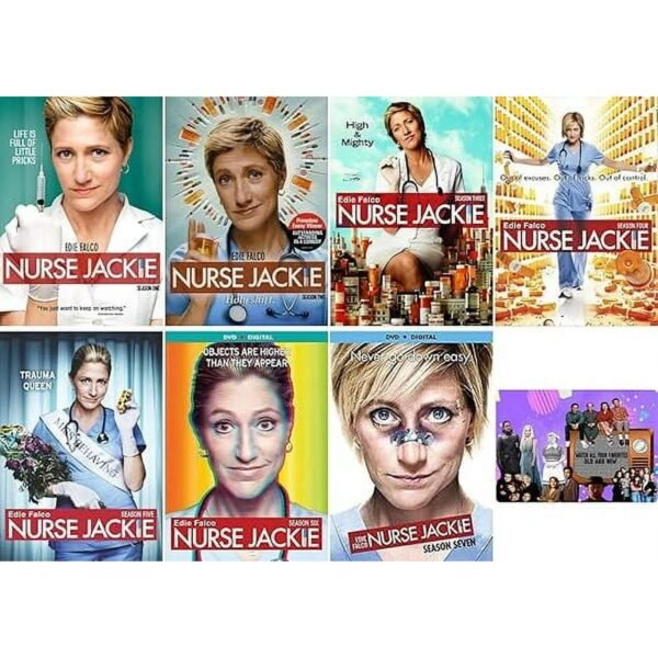 Nurse Jackie: The Complete Series Season 1-7 (DVD),Drama