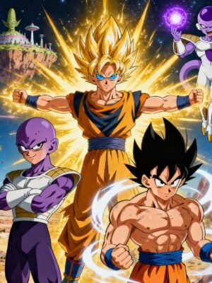 Dragon Ball Z: The Complete Seasons 1-9 [54-Disc DVD Collection] (Anime, Action, Adventure, Fantasy, Compatible with All Region DVD Players)