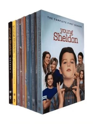 Young Sheldon Complete Series Season 1-7 (DVD) 14 Disc