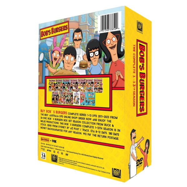 Bob's Burgers Complete Series Seasons 1-13 (DVD)