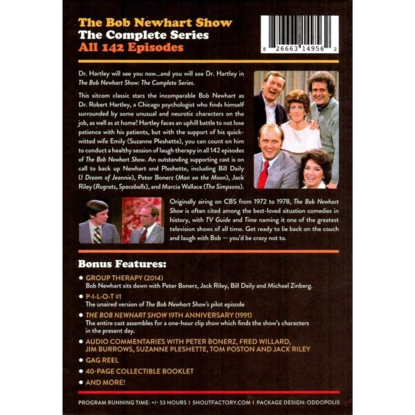 The Bob Newhart Show [DVD][19 Discs, Classic Sitcom]